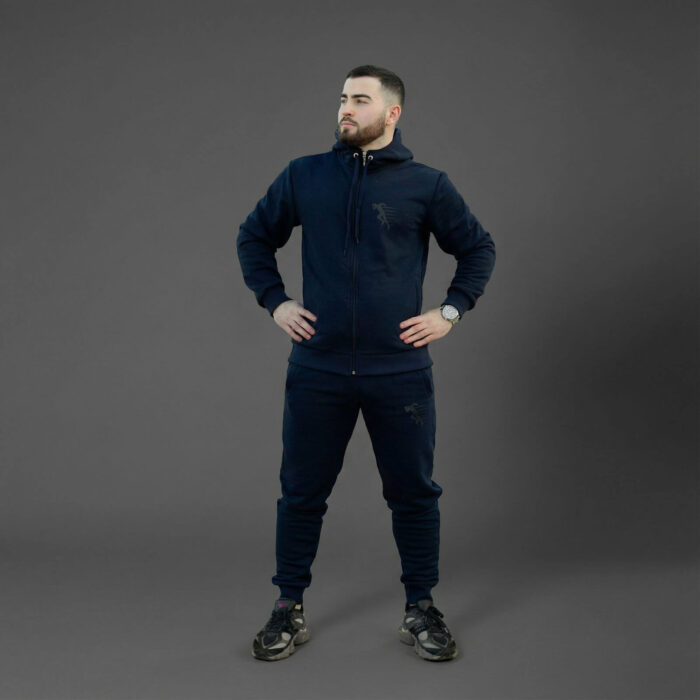 Muška pamučna trenerka teget – komplet